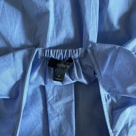 J.Crew - Ruffle Top - Size 0 - Picture 7 of 8